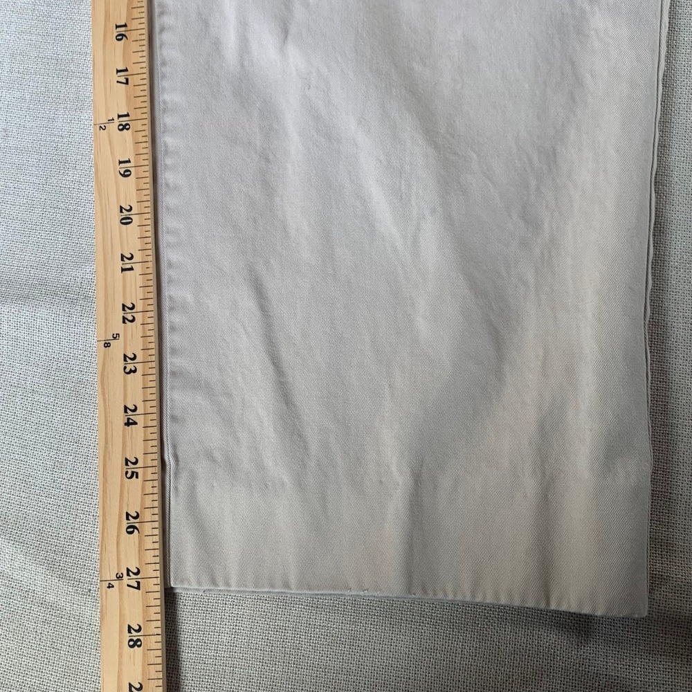 Polo Ralph Lauren Andrew Pant Mens 38x27 Pleated Chino Khaki Tan Cotton Trousers - Picture 5 of 11